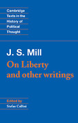 Cover of On Liberty and other writings