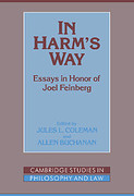 Cover of In Harm's Way: Essays in Honor of Joel Feinberg