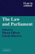 Cover of Law in Context: Law and Parliament