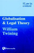 Cover of Globalisation and Legal Theory
