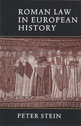 Cover of Roman Law in European History