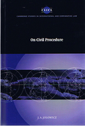 Cover of On Civil Procedure