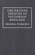 Cover of The Private Trustee in Victorian England