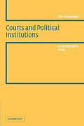 Cover of Courts and Political Institutions: A Comparative View