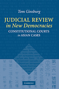 Cover of Judicial Review in New Democracies