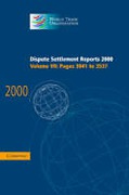 Cover of Dispute Settlement Reports: Vol 7. Pages 3041-3537