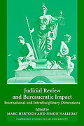 Cover of Judicial Review and Bureaucratic Impact: International and Interdisciplinary Dimensions