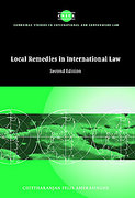 Cover of Local Remedies in International Law