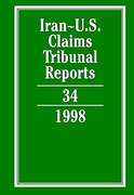 Cover of Iran-United States Claims Tribunal Reports: Volume 34. 1998