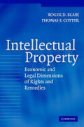 Cover of Intellectual Property: Economic and Legal Dimensions of Rights and Remedies