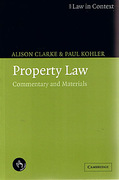Cover of Property Law