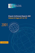 Cover of Dispute Settlement Reports: V. 2. Pages 411-775