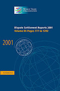 Cover of Dispute Settlement Reports: Vol 3. Pages 777-1292