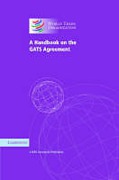 Cover of A Handbook on the GATS Agreement: A WTO Secretariat Publication