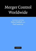 Cover of Merger Control Worldwide: 2 Volumes with 2nd supplement Set