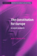 Cover of The Constitution for Europe: A Legal Analysis
