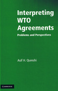 Cover of Interpreting WTO Agreements