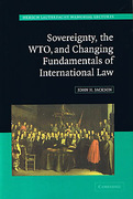 Cover of Sovereignty, the WTO and Changing Fundamentals of International Law