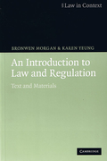 Cover of An Introduction to Law and Regulation: Text and Materials