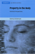 Cover of Property in the Body: Feminist Perspectives