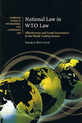 Cover of National Law in WTO Law: Effectiveness and Good Governance in the World Trading System