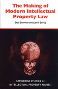 Cover of The Making of Modern Intellectual Property Law