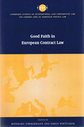 Cover of Good Faith in European Contract Law