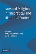 Cover of Law and Religion in Theoretical and Historical Context