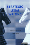 Cover of Strategic Legal Writing
