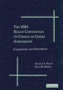 Cover of The 2005 Hague Convention on Choice of Court Agreements: Commentary and Documents