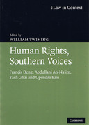 Cover of Human Rights, Southern Voices: Francis Deng, Abdullahi An-Na'im, Yash Ghai and Upendra Baxi