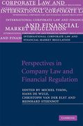 Cover of Perspectives in Company Law and Financial Regulation