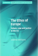 Cover of Ethos of Europe: Values, Law and Justice in the EU