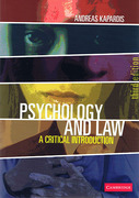 Cover of Psychology and Law: A Critical Introduction