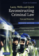 Cover of Reconstructing Criminal Law: Text and Materials