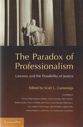 Cover of The Paradox of Professionalism: Lawyers and the Possibility of Justice