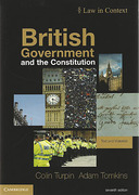 Cover of British Government and the Constitution: Text and Materials