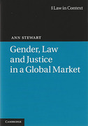 Cover of Gender, Law and Justice in a Global Market