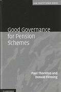 Cover of Good Governance for Pension Schemes