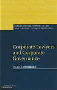Cover of Corporate Lawyers and Corporate Governance