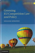 Cover of Greening EU Competition Law and Policy