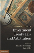 Cover of Evolution in Investment Treaty Law and Arbitration