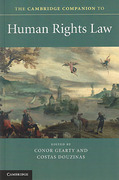 Cover of The Cambridge Companion to Human Rights Law