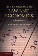 Cover of The Language of Law and Economics: A Dictionary