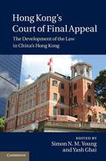 Cover of Hong Kong's Court of Final Appeal: The Development of the Law in China's Hong Kong