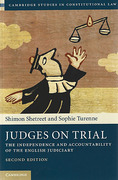 Cover of Judges on Trial: A Study of the Appointment and Accountability of the English Judiciary