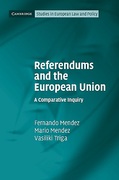 Cover of Referendums and the European Union: A Comparative Enquiry