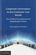 Cover of Corporate Governance in the Common-Law World: The Political Foundations of Shareholder Power