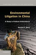 Cover of Environmental Litigation in China: A Study in Political Ambivalence