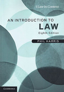 Cover of An Introduction to Law